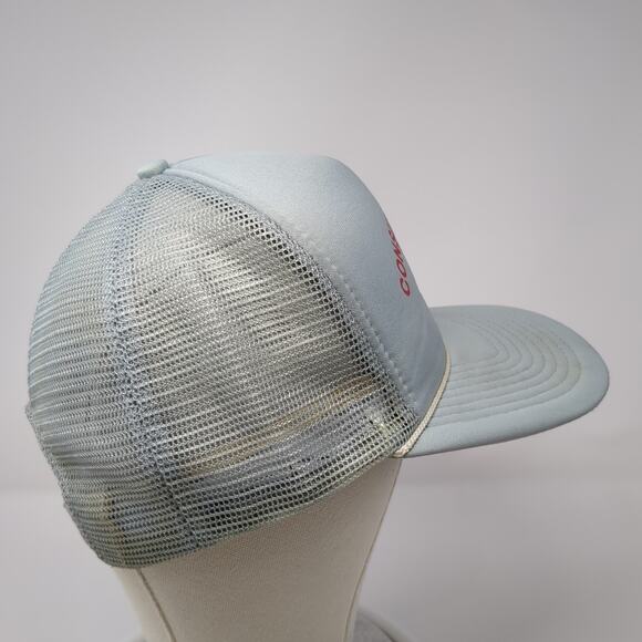 Consumers Co-op Cenex Snapback Trucker Hat Gray One Size Mesh Back Rope Mohr's - Picture 5 of 9